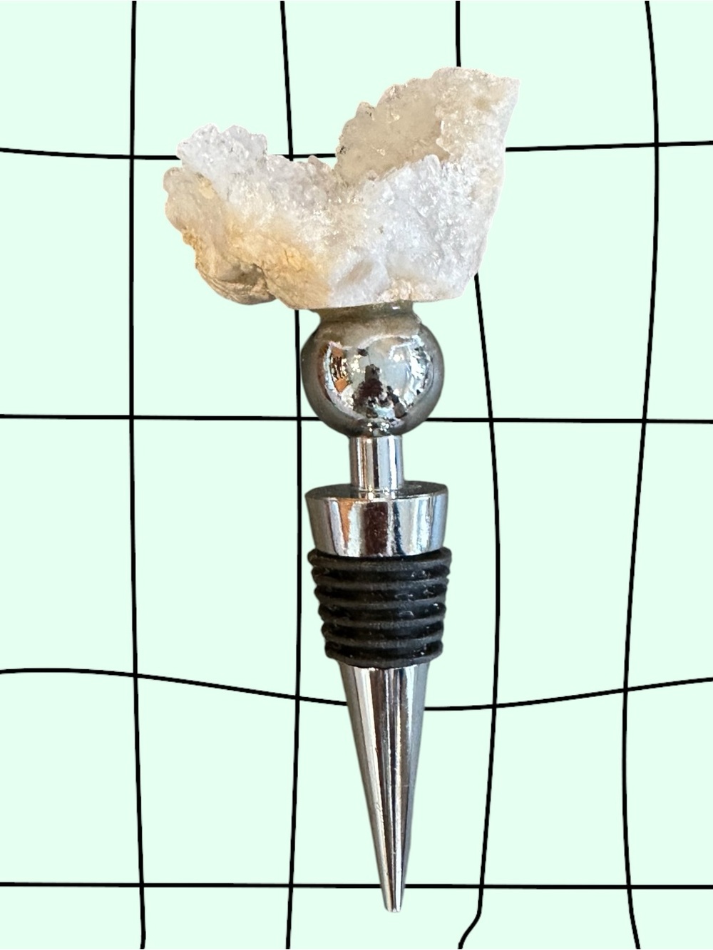 Geode Druzy Bottle Stop